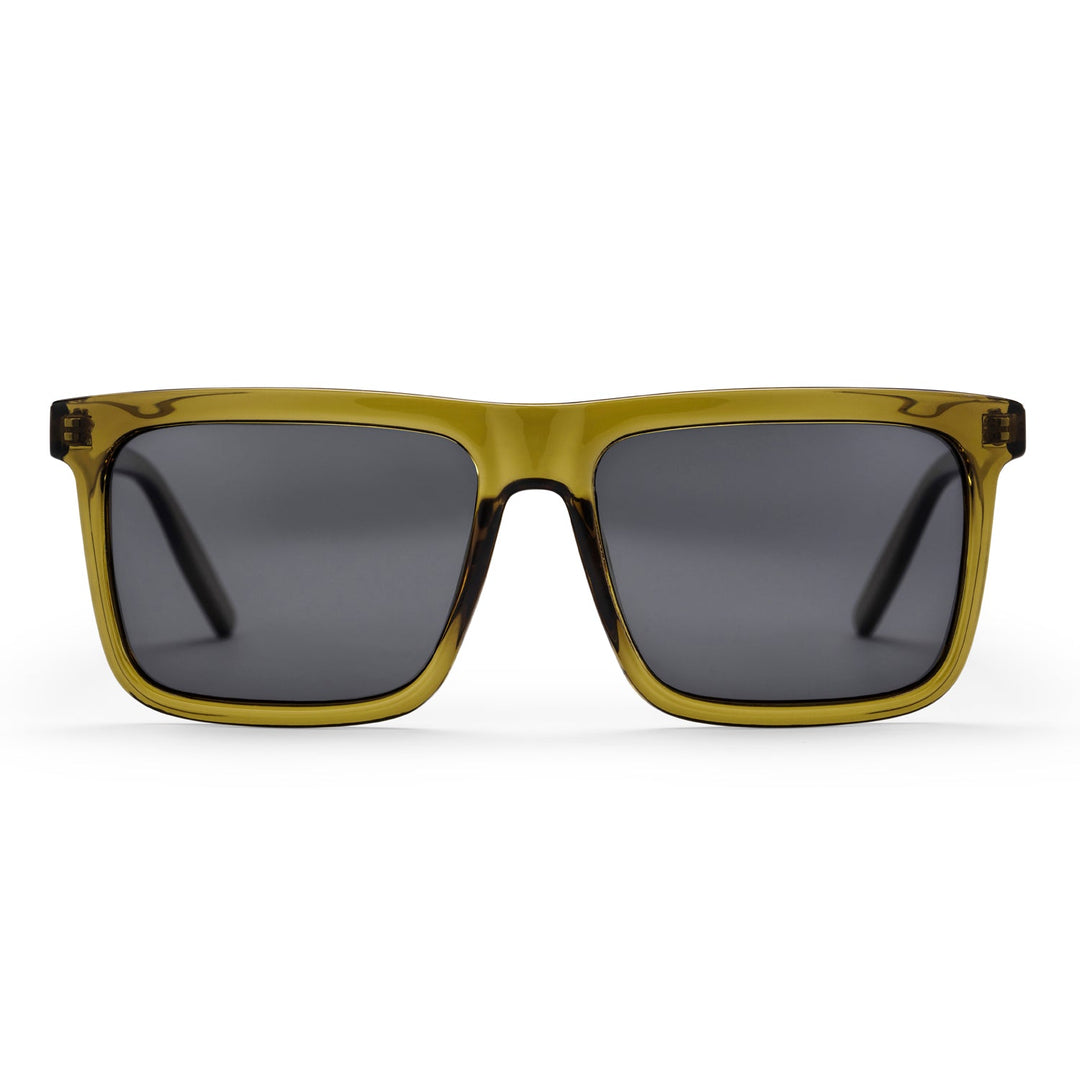 CHPO Bruce Moss Green Sunglasses — front view