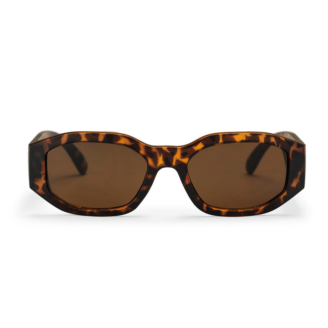 CHPO Brooklyn Turtle Brown Sunglasses — front view