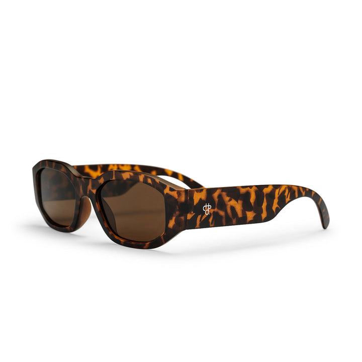 CHPO Brooklyn Turtle Brown Sunglasses — side view