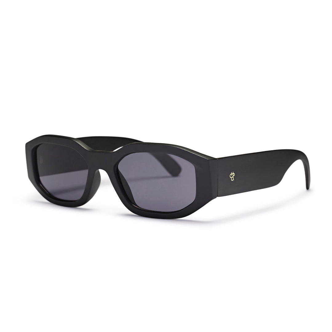 CHPO Brooklyn Black Sunglasses — side view