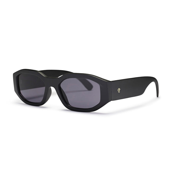 CHPO Brooklyn Black Sunglasses — side view