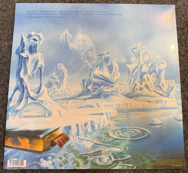 Iron Maiden - Seventh Son Of A Seventh Son [180G] Back Vinyl Record Cover