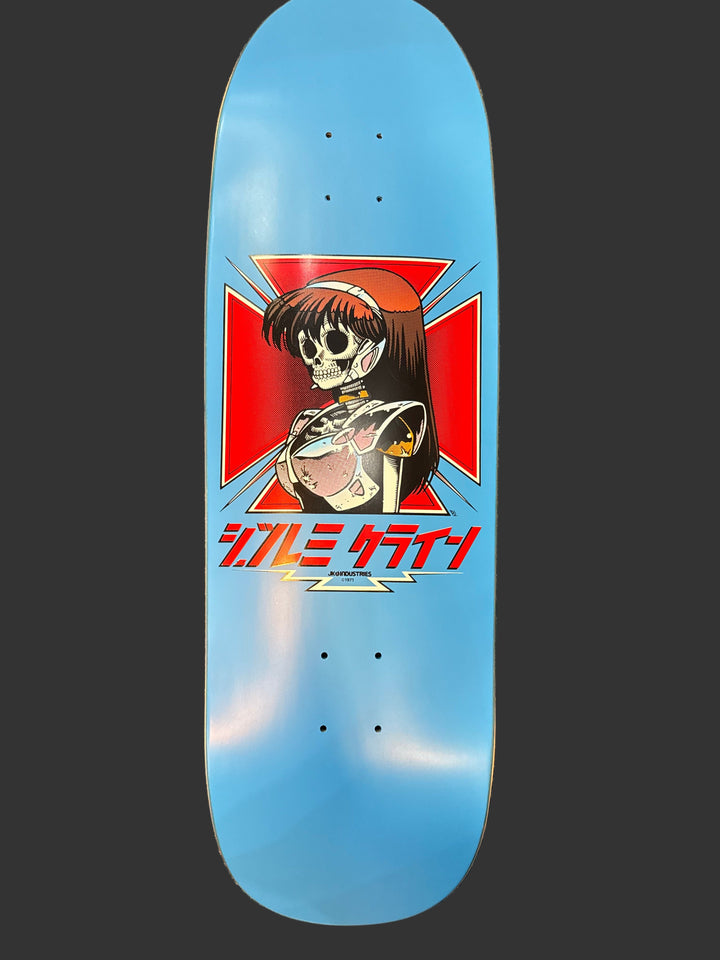 JK Industries x Tony Hawk OG Dream Girl Blue 9.5" Skateboard Deck