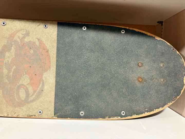 Powell Peralta Ray Rodriguez Skull & Sword Silver Original 80s USED Complete Skateboard