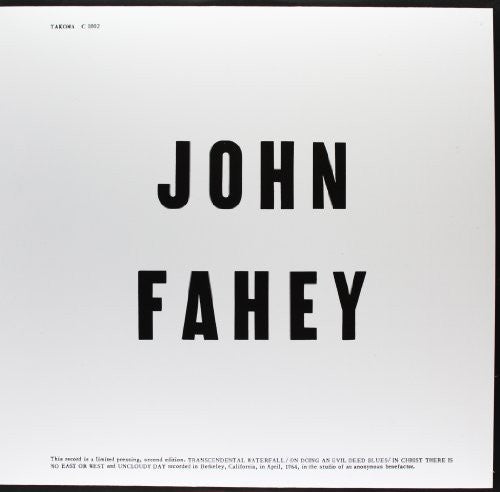 John Fahey - Blind Joe Death [LP]