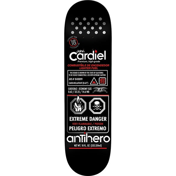 Anti-Hero Cardiel Fueled Up 8.62" Skateboard Deck