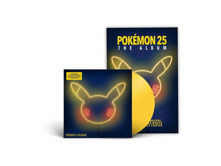 Pokemon 25: The Album (Limited Edition Yellow Colored Vinyl) [New Without Shrink]