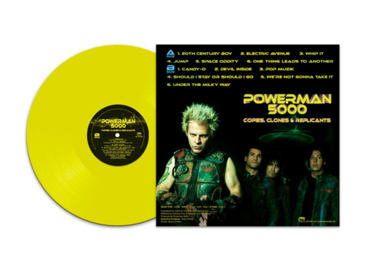 Powerman 5000 - Copies, Clones & Replicants (Limited Edition Yelow Colored Vinyl)