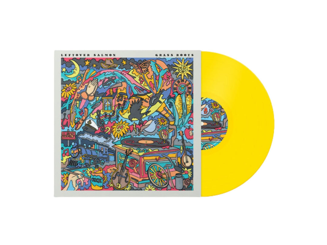 Leftover Salmon - Grass Roots (Banana Yellow Colored Vinyl)