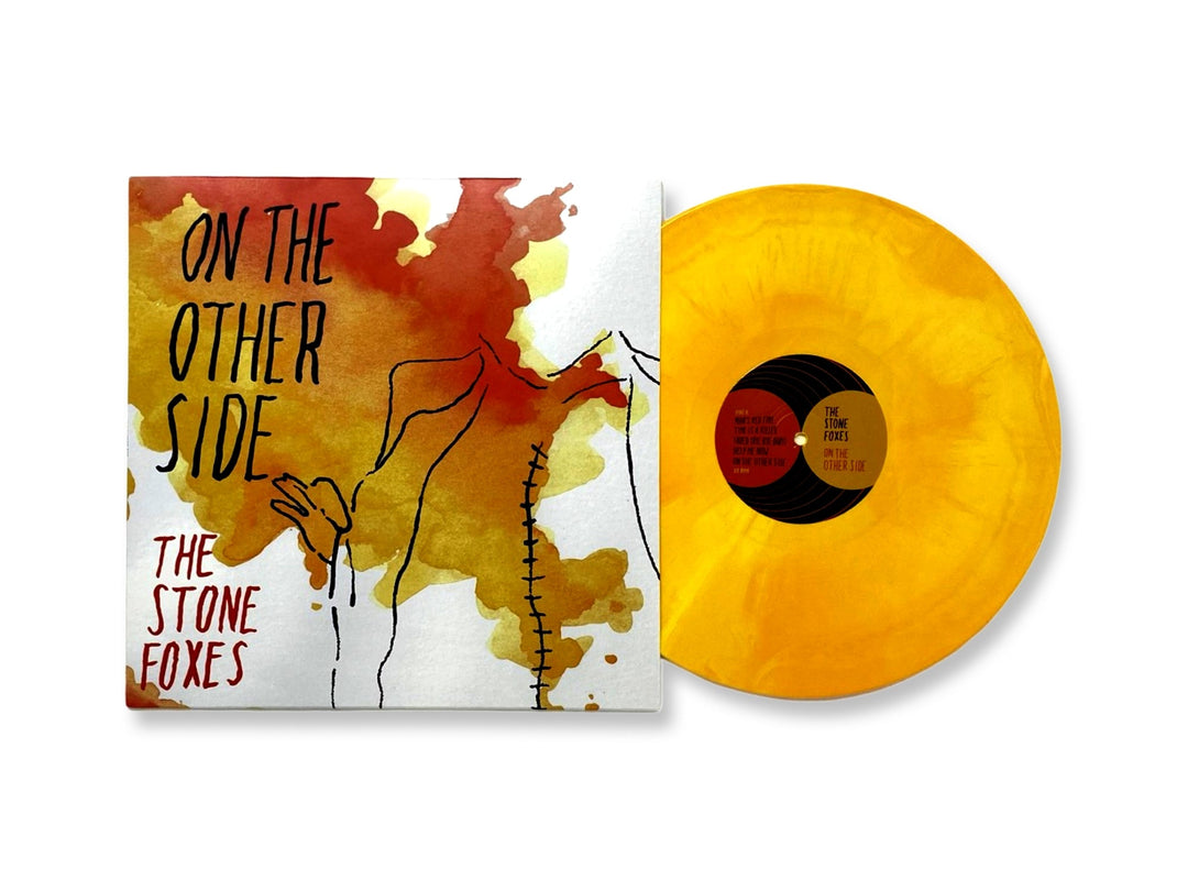The Stone Foxes - On The Other Side (Limited Edition Yellow & Orange Swirl Colored Vinyl)