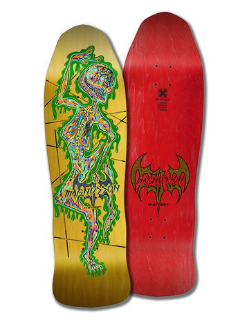 H-STREET TONY MAG ALIEN C SERIES 9.5" SKATEBOARD DECK