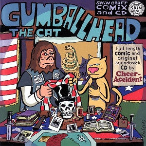 Cheer-Accident / Gumballhead The Cat w/ Comic Book cd