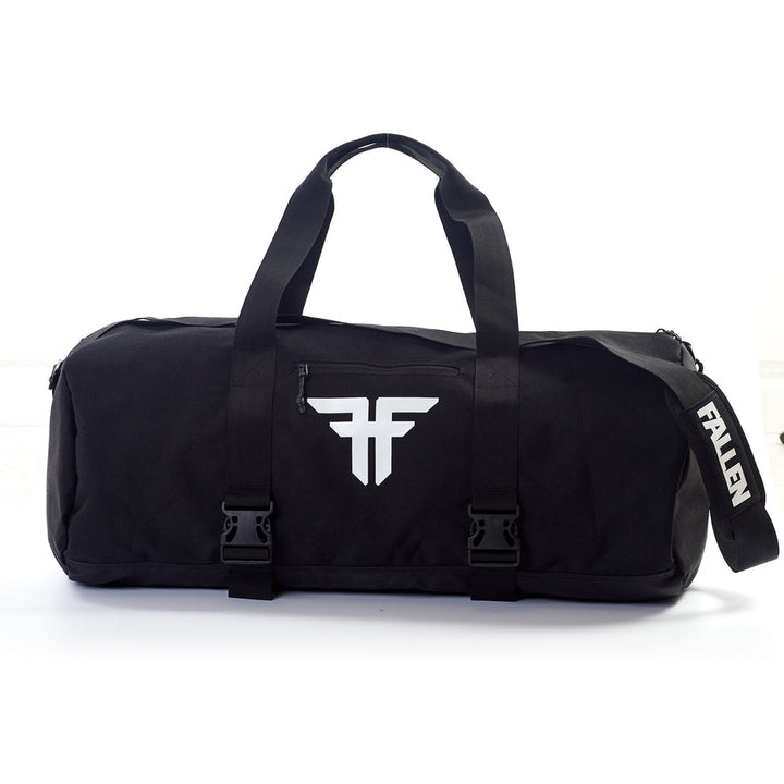Fallen Utility Duffle Bag Black / White