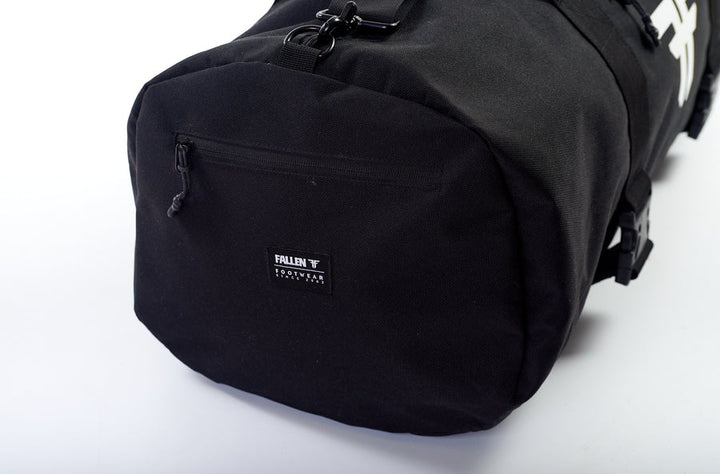 Fallen Utility Duffle Bag Black / White