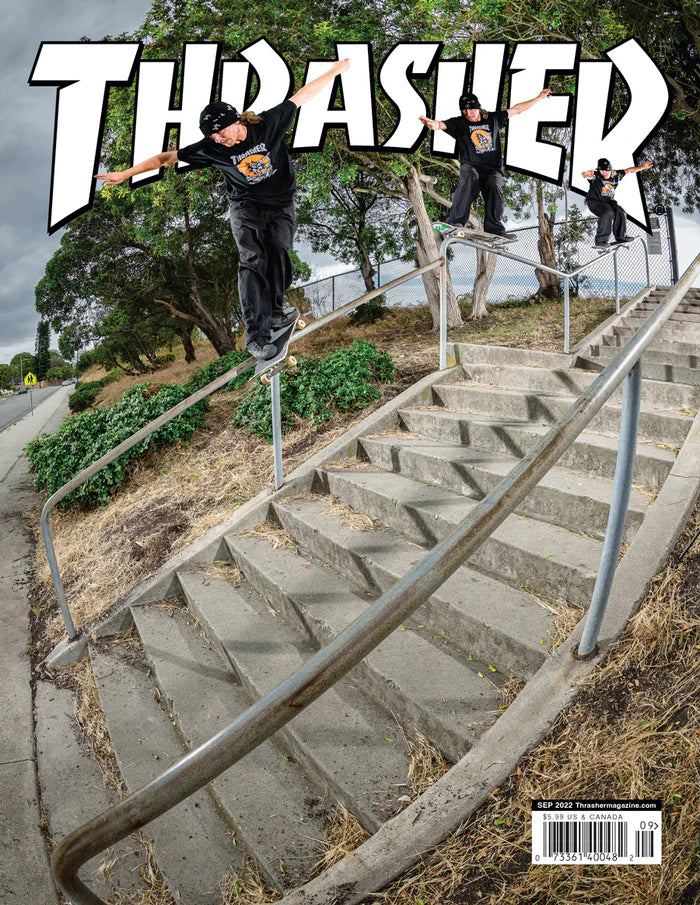 Thrasher Skate Mag Noir Manches Longues Thrasher Skate Mag Noir Manches Longues