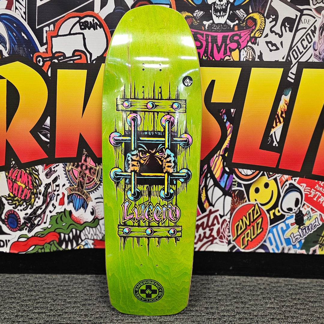 BLACK LABEL JOHN LUCERO OG BARS 10" SKATEBOARD DECK