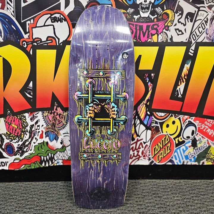 BLACK LABEL JOHN LUCERO OG BARS 10" SKATEBOARD DECK