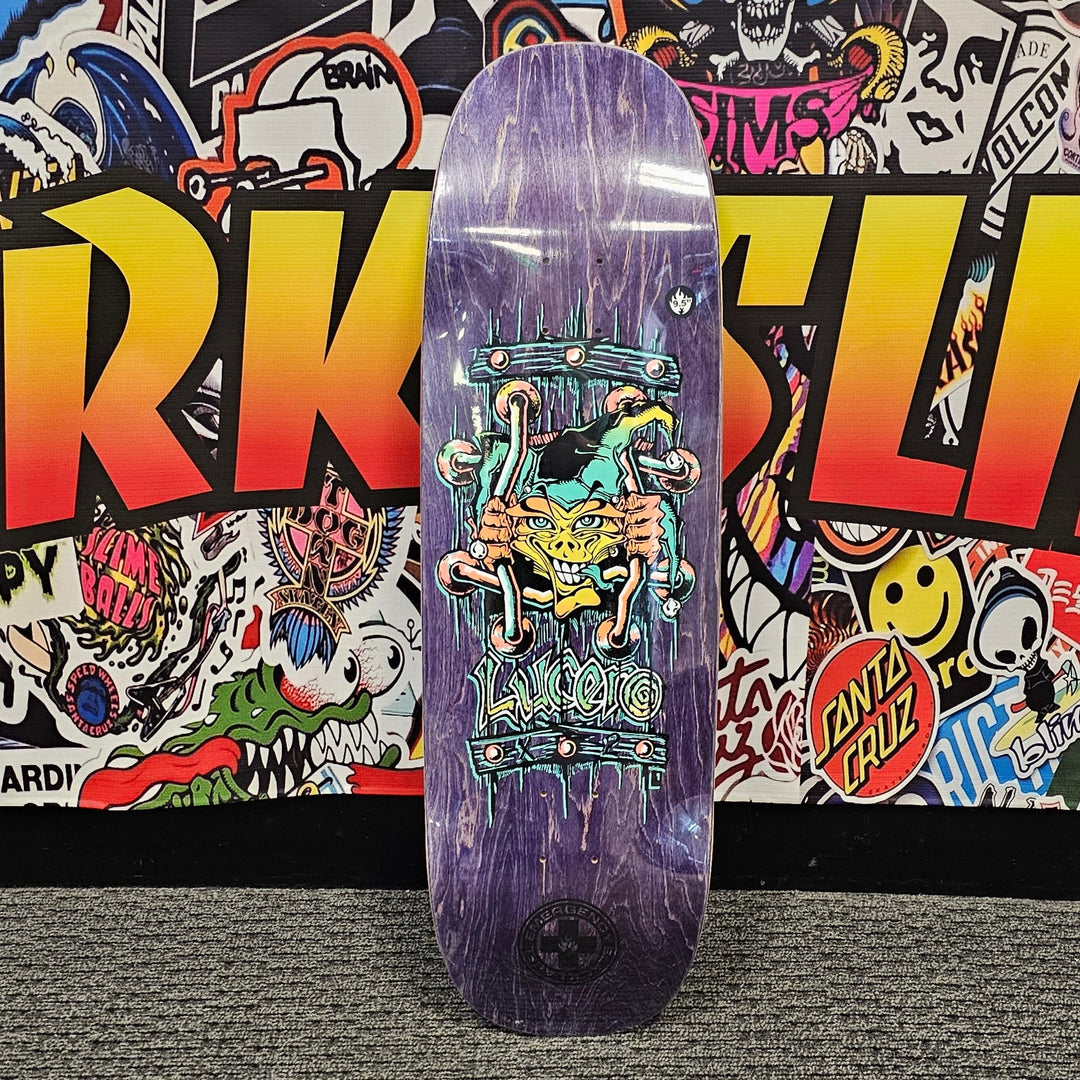 BLACK LABEL JOHN LUCERO "X2" 9.5" TUGBOAT SKATEBOARD DECK