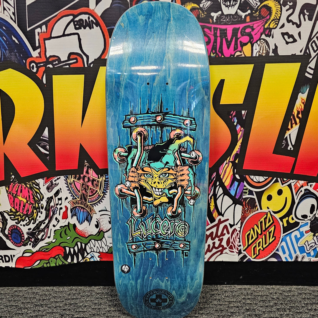 BLACK LABEL JOHN LUCERO "X2" 9.5" TUGBOAT SKATEBOARD DECK