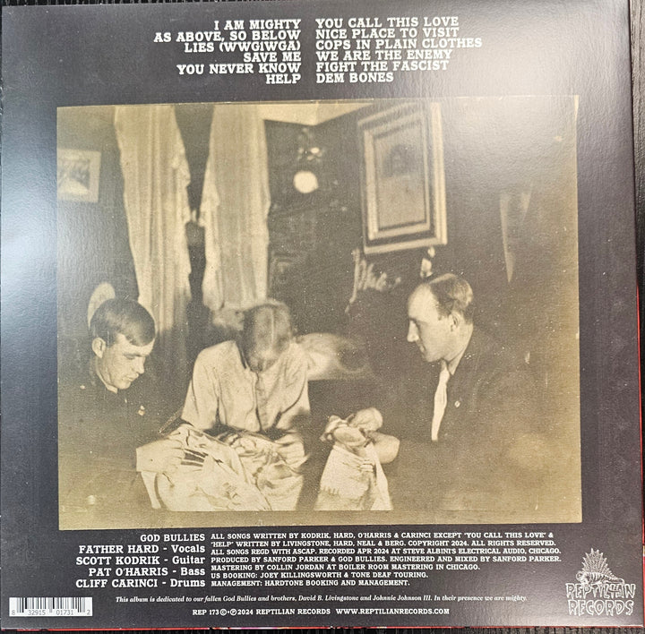 GOD BULLIES - AS ABOVE SO BELOW COLOR VINYL LP