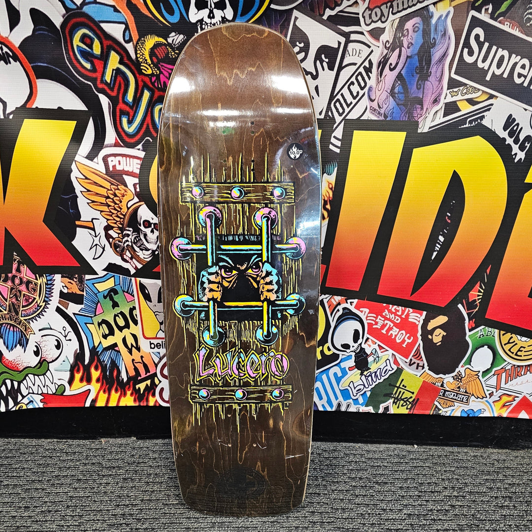 BLACK LABEL JOHN LUCERO OG BARS 10" SKATEBOARD DECK