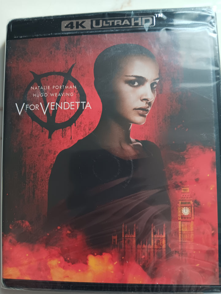 V For Vendetta [4K ULTRA HD BLU-RAY]
