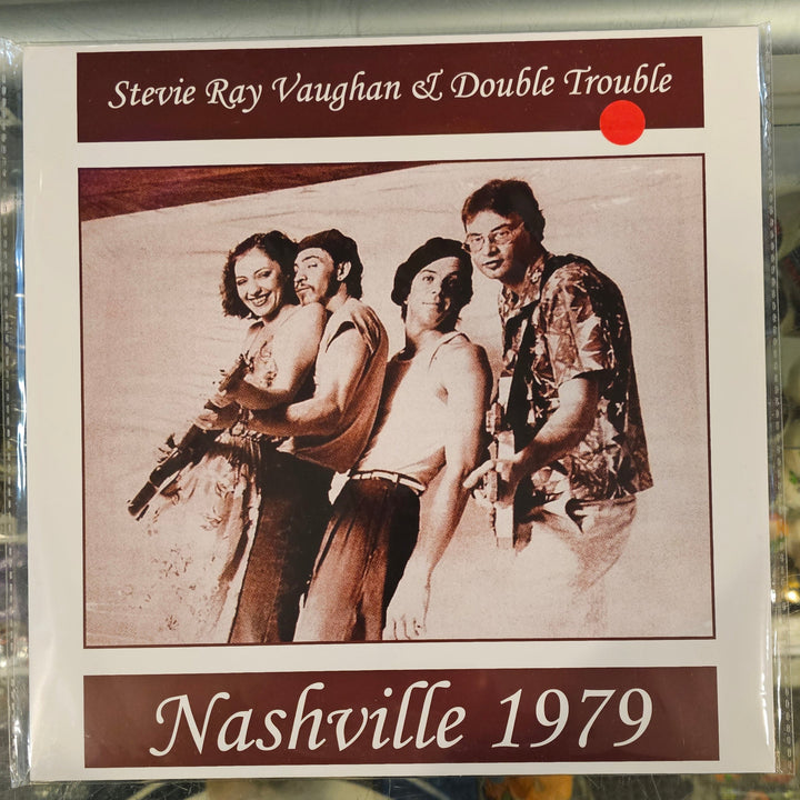 VAUGHAN, STEVIE RAY & DOUBLE TROUBLE - NASHVILLE 1979 Vinyl LP Record *Unofficial Release*