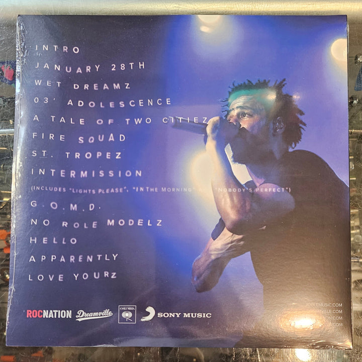 J. Cole – 2014 Forest Hills Drive Live 2x Vinyl LP Record *Unofficial Release*