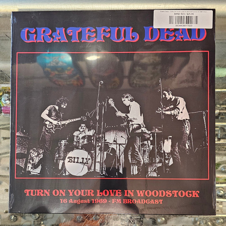 Grateful Dead - TURN ON YOUR LOVE IN WOODSTOCK 8-16-1969 Vinyl LP Record *Unofficial Release*