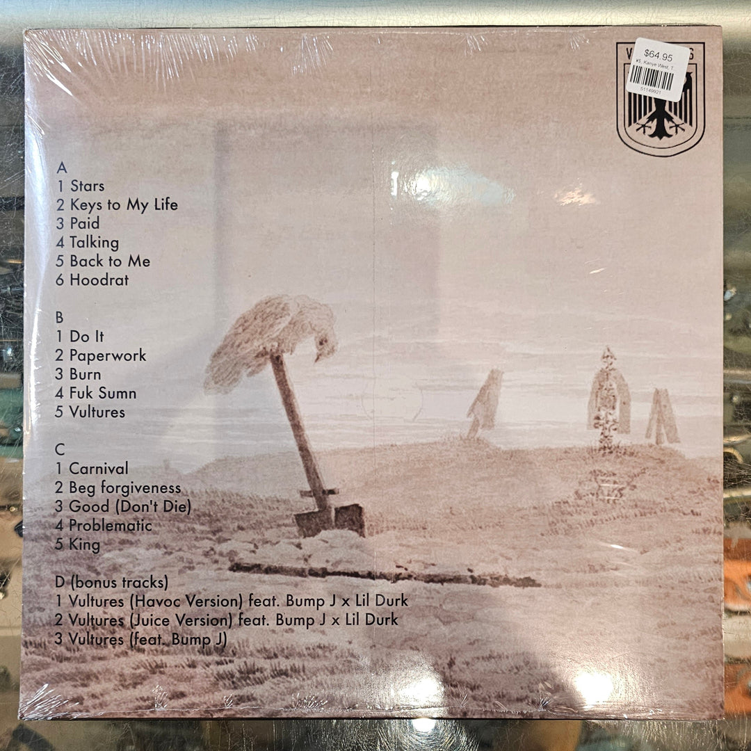 WEST, KANYE & TY DOLLA $IGN - VULTURES VOL.1 **UNOFFICIAL** CASSETTE