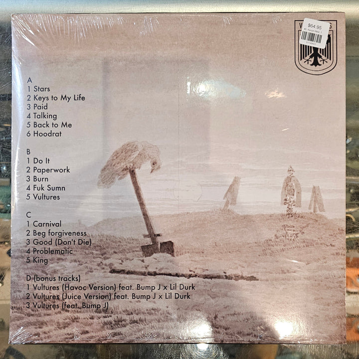 WEST, KANYE & TY DOLLA $IGN - VULTURES VOL.1 **UNOFFICIAL** CASSETTE