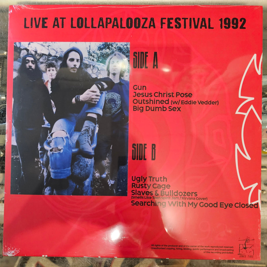 Soundgarden – LIVE AT LOLLAPALOOZA 1992 Vinyl LP Record