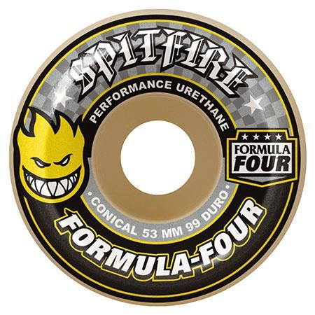 SpitFire F4 Conical 52mm 99a Skateboard wheels