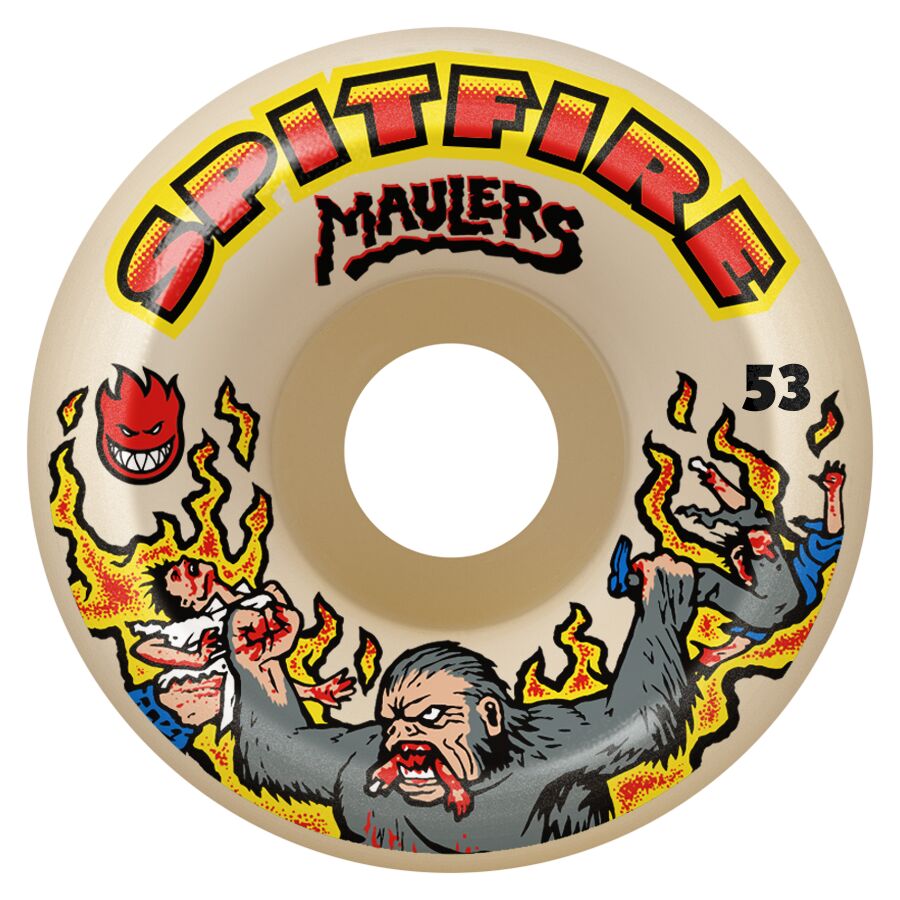SPITFIRE FORMULA FOUR MAULERS CONICAL FULL 58MM 99A SKATEBOARD