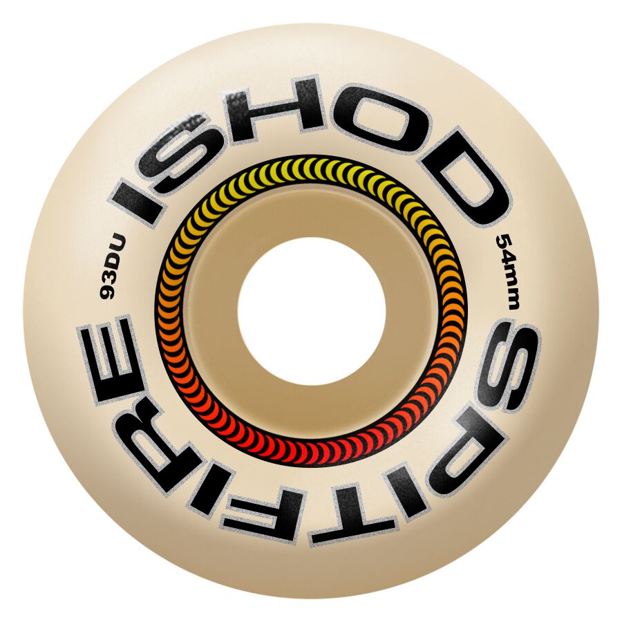 Spitfire F4 Ishod Lock In Classic 53mm 93a Skateboard Wheels