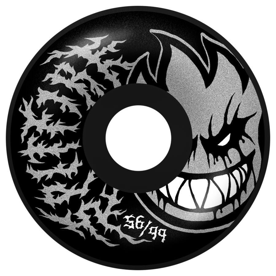 Spitfire F4 Deathmask II Radial Full 56mm 99a Skateboard Wheels