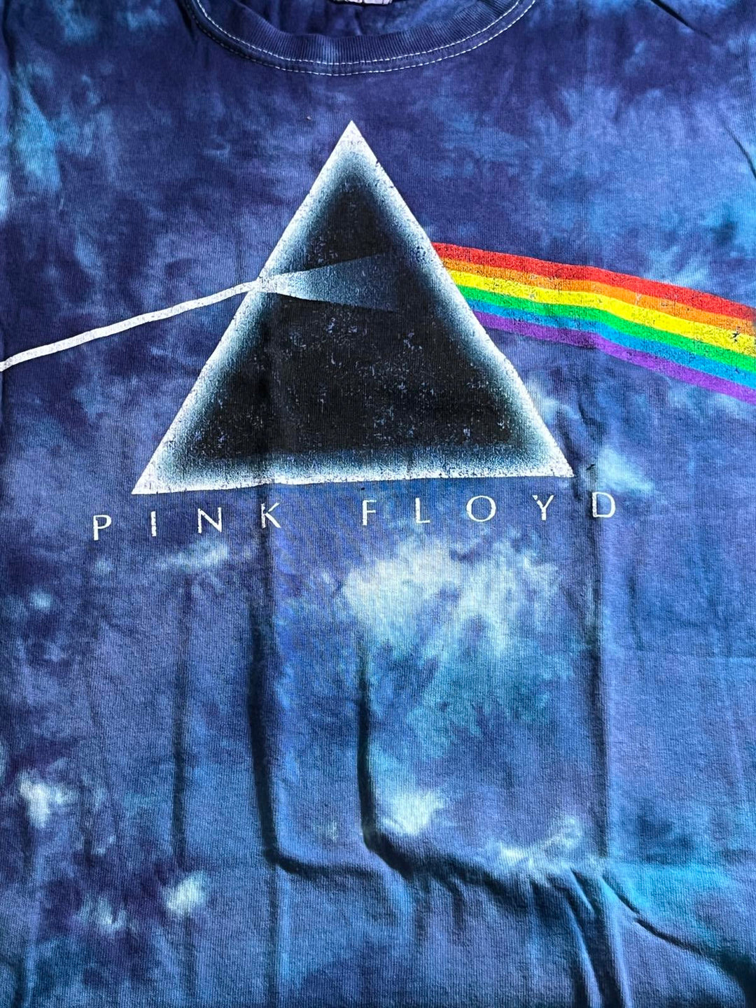 Vintage Pink Floyd Dark Side of the Moon Tie Dye T-shirt