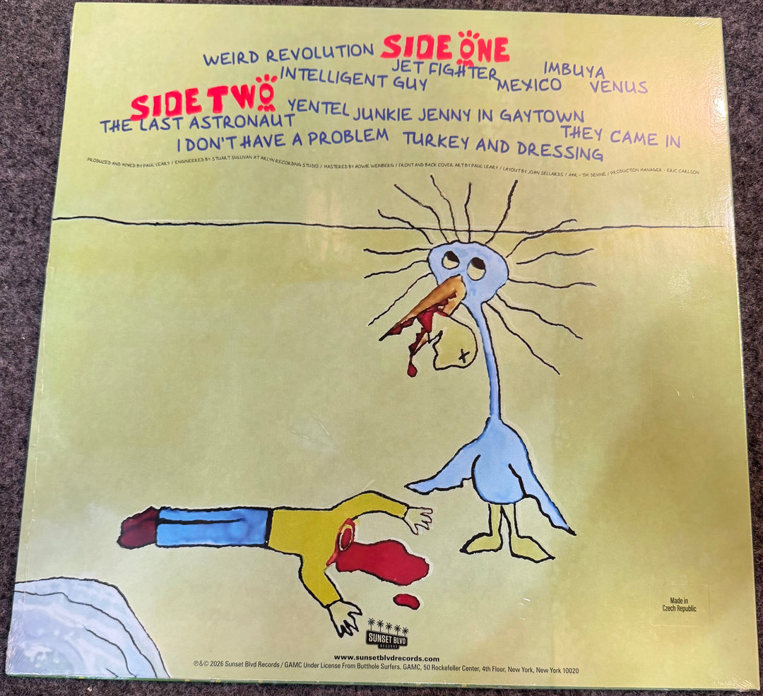 Butthole Surfers - After The Astronaut Back Vinyl Record Cover