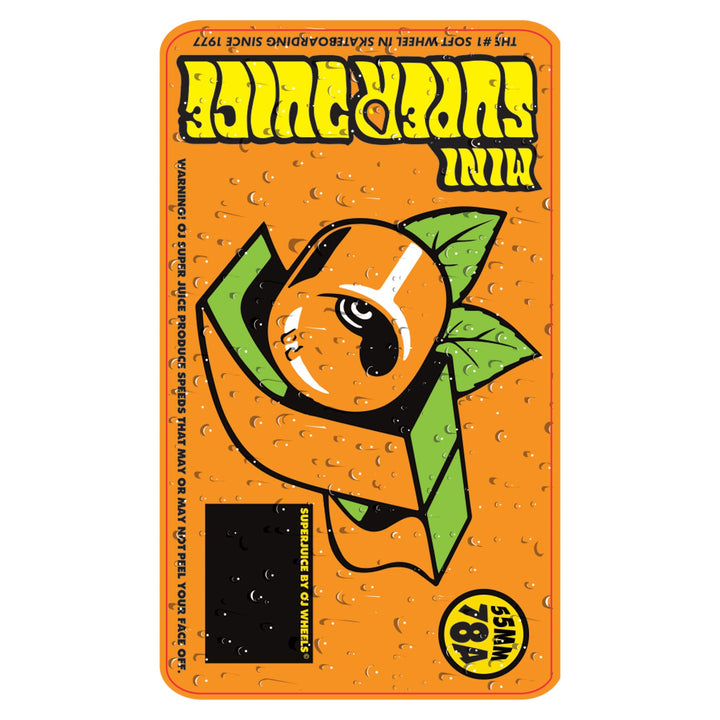 Oj Super Juice Mini Orange 55mm 78A Skateboard Wheels