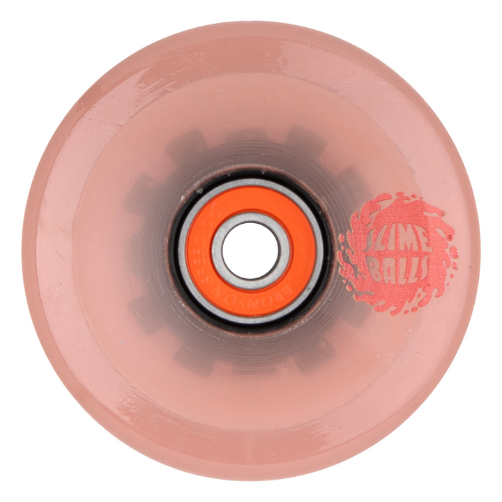 Slime Balls Pink Eyes Light Ups 66mm 78a Skateboard Wheels