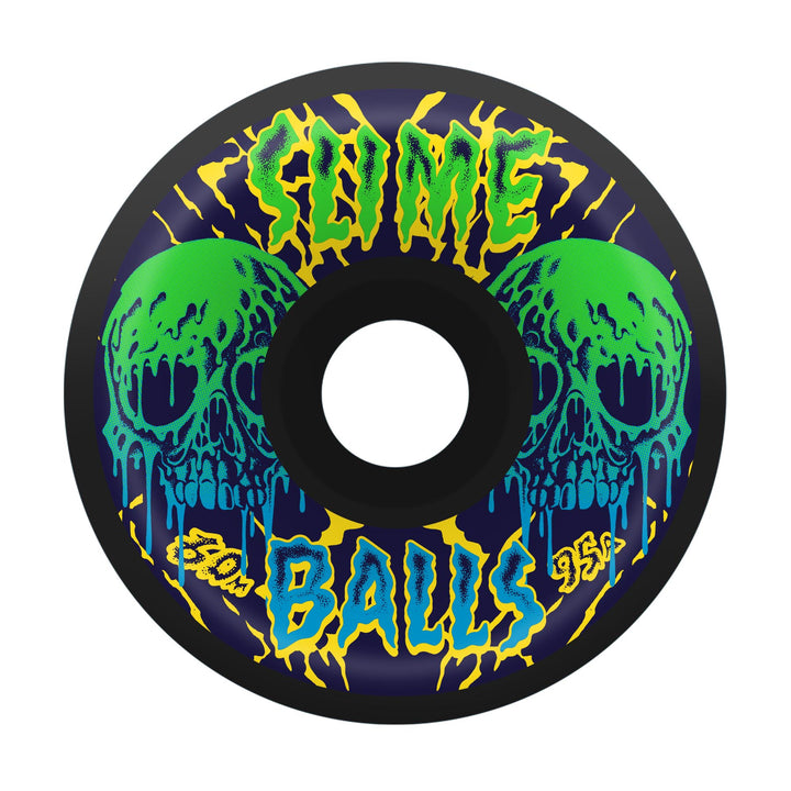 Slime Balls Skull Vomits 60mm 95a Skateboard Wheels