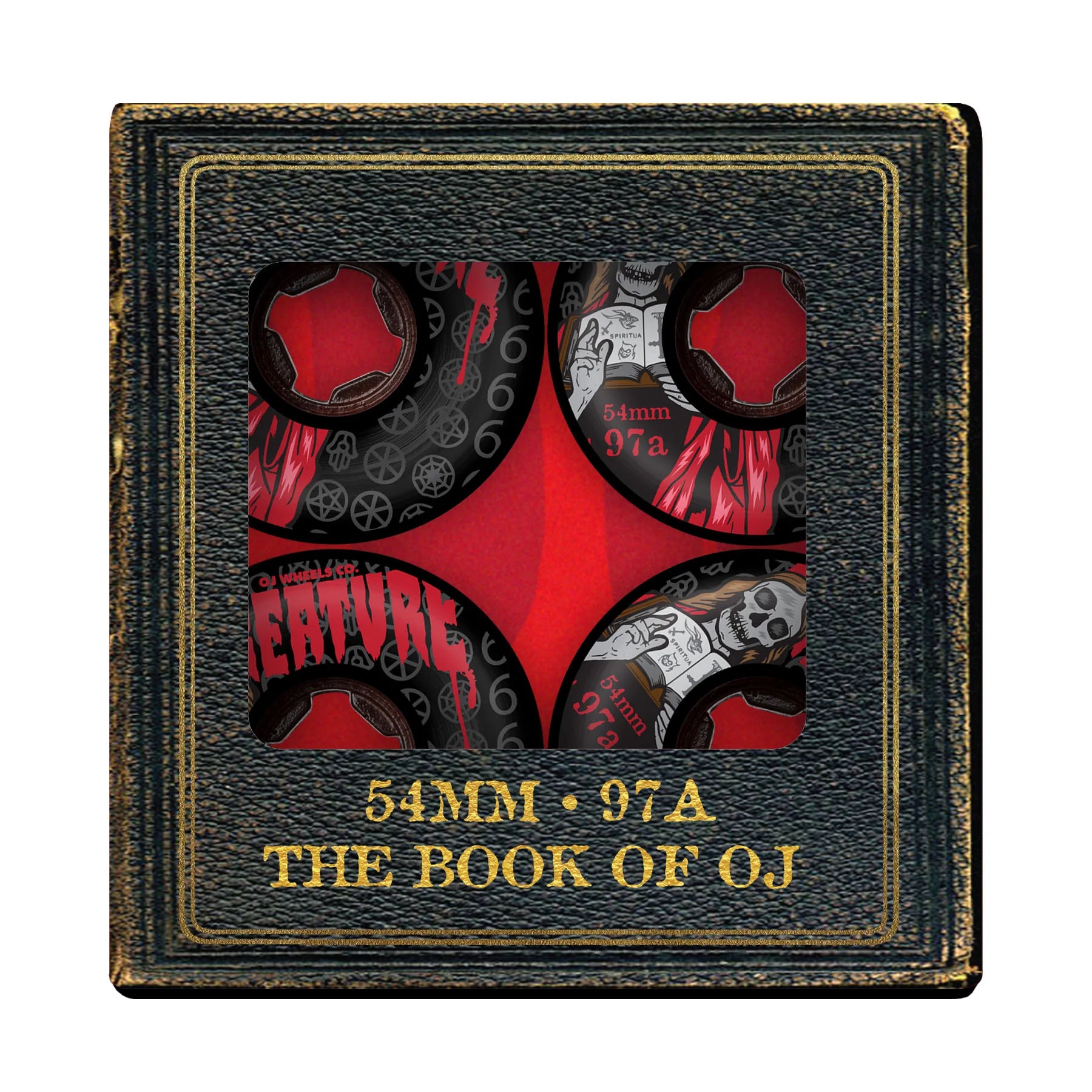 スケートボード OJ BLOODSUCKER THE BOOK OF 54MM 97A OJ The Book Of Oj Bloodsuckers 54mm 97a Skateboard Wheels – The