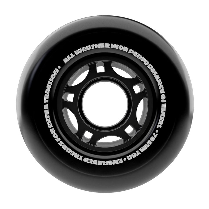 Oj Vandals Thunder Juice Dirt Tires Black 70mm 78A Skateboard Wheels