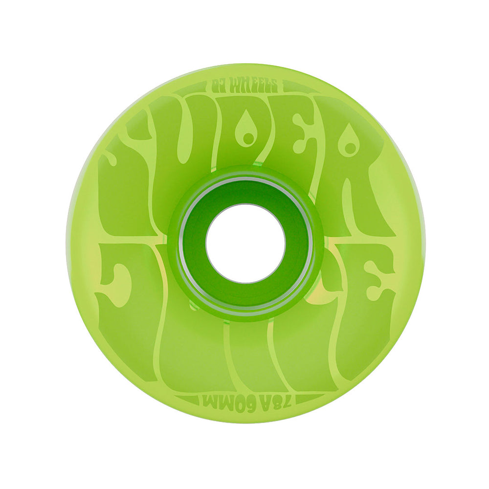 Oj Super Juice Transparent Bubble Gum Green 60Mm 78A Skateboard Wheels