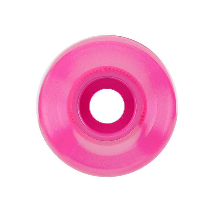 Oj Mini Super Juice Transparent Bubble Gum Pink 55mm 78A Skateboard Wheels