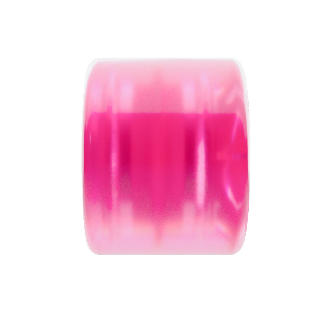 Oj Mini Super Juice Transparent Bubble Gum Pink 55mm 78A Skateboard Wheels