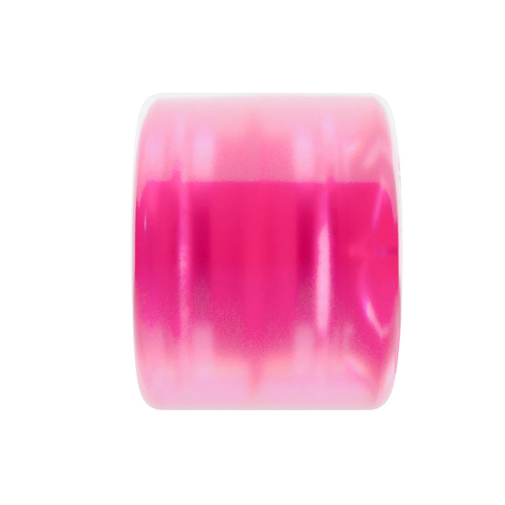 Oj Mini Super Juice Transparent Bubble Gum Pink 55mm 78A Skateboard Wheels