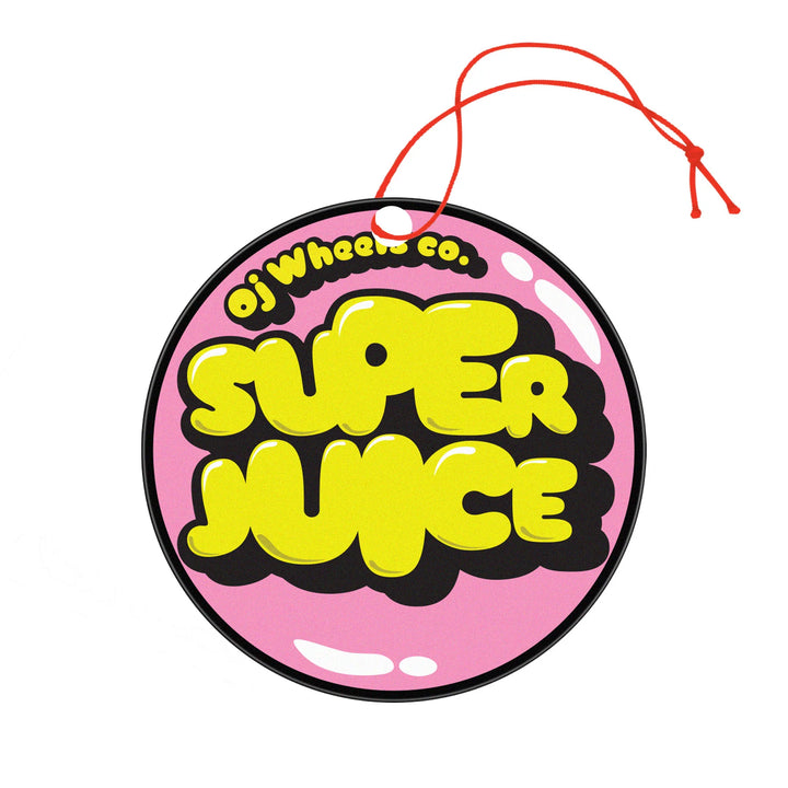 Oj Mini Super Juice Transparent Bubble Gum Pink 55mm 78A Skateboard Wheels