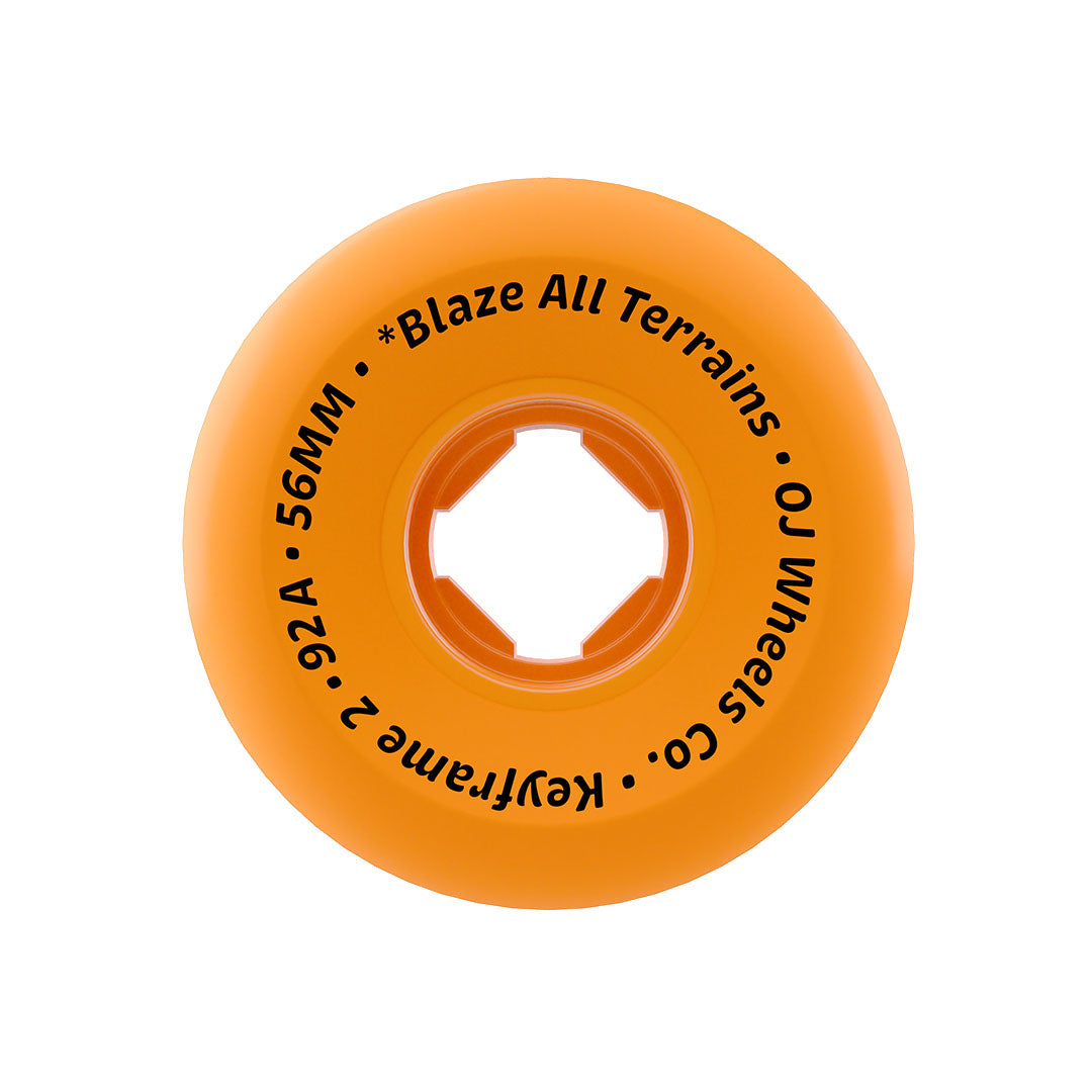 Oj x Realtree APX Keyframe 2 92a 56Mm Skateboard Wheels