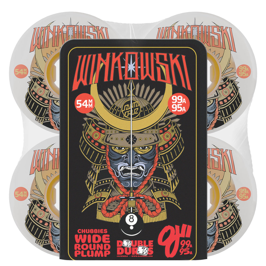 Oj Winkowski Samurai Double Duro Chubbies 54Mm 99A/95A Skateboard Wheels